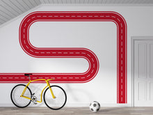 Load image into Gallery viewer, Highway Wall Decal Winding Road Wall Mural Boys Room Kids Room