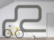 Load image into Gallery viewer, Road Wall Decal Racing Track Wall Mural Workplace Openplace