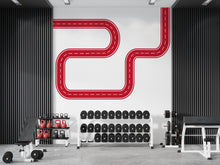 Load image into Gallery viewer, Road Wall Decal Racing Track Wall Mural Workplace Openplace