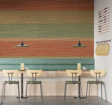 Load image into Gallery viewer, Textured Neutral Wallpaper, Earth Tone Wall Mural, Rustic Linen Look Wallpaper, Abstract Beige Green Wallpaper, Peel and Stick Wallpaper 8LU
