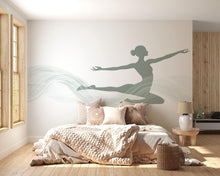 Load image into Gallery viewer, Yoga Woman Wall Decal Meditation Studio Wall Art Zen Wellness Vinyl Sticker Modern Spa Decor Minimalist Yoga Mural