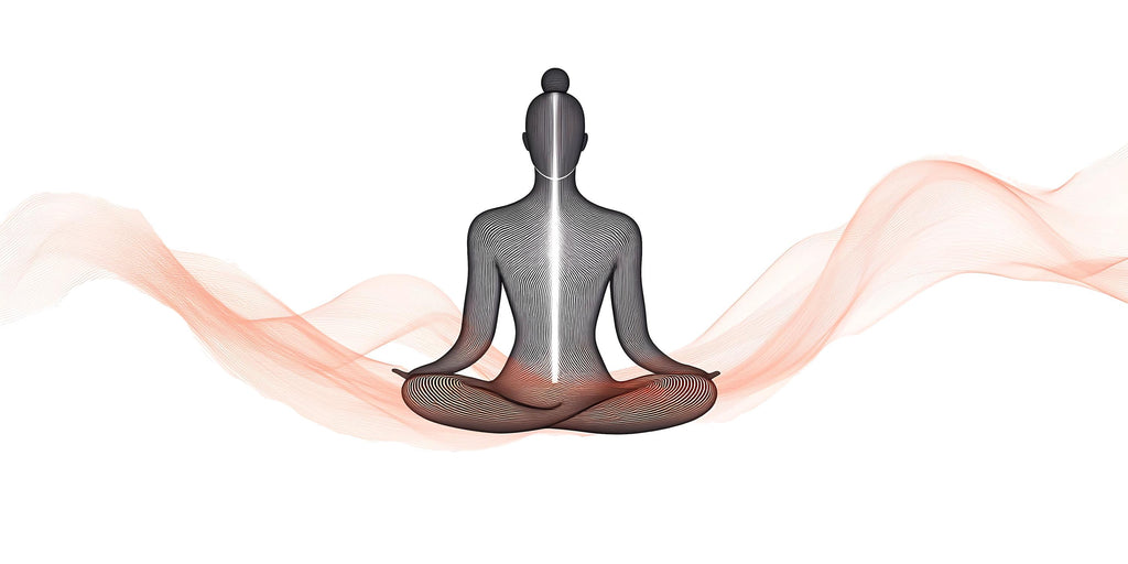 Meditation Chakra Wall Decal Yoga Studio Wall Art Zen Wellness Mural Spiritual Meditation Room Decor Modern Spa Vinyl Sticker