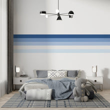 Load image into Gallery viewer, Rainbow Stripes Vinyl Decal Removable Vinyl Interior Decor Pastel Tones Women Made To Order Blueberry