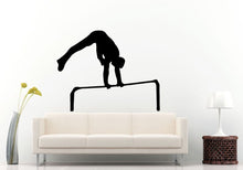 Load image into Gallery viewer, Aerobics Rhythmic Gymnastics Gymnast Man Male Wall Decal Vinyl Sticker Mural Room Decor L793