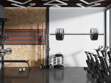 Load image into Gallery viewer, Barbell Wall Decal Gym Wall Art Weightlifting Vinyl Sticker Fitness Wall Decor Powerlifting Decor Home Gym Wall Art Modern Gym Design