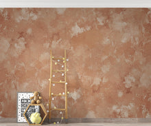 Load image into Gallery viewer, Wabi Sabi Terracotta Wallpaper Peel and Stick | Japandi Clay Plaster Wall Mural | Earthy Textured Neutral | Zen Minimalist Home Decor 427DE