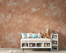 Load image into Gallery viewer, Wabi Sabi Terracotta Wallpaper Peel and Stick | Japandi Clay Plaster Wall Mural | Earthy Textured Neutral | Zen Minimalist Home Decor 427DE