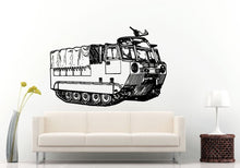 Load image into Gallery viewer, Semi Truck Heavy Duty Eighteen 18 Wheeler Old War Army Truck Antique Wall Decal Vinyl Sticker Mural Room Decor L827