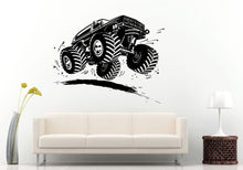 Load image into Gallery viewer, Monster Truck Jumping Wall Decal Vinyl Sticker Mural Room Decor L829