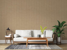 Load image into Gallery viewer, Neutral Textured Wallpaper Beige, Modern Minimalist Wall Covering, Subtle Stripe Wallpaper, Scandinavian Wall Decor, Peel and Stick 830LU