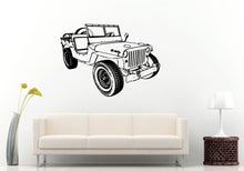 Load image into Gallery viewer, Off Road Sport Utility Vehicle Mountains Rocks Dirt 4 X 4 Wall Decal Vinyl Sticker Mural Room Decor L840