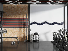Load image into Gallery viewer, Abstract Gym Wall Decal Minimalist Fitness Wall Art Modern Line Mural Vinyl Sticker Home Gym Decor Luxury Interior Wall Design