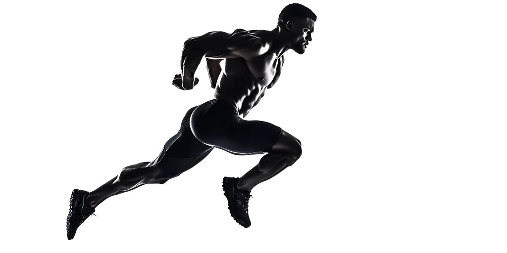 Running Athlete Wall Decal Modern Gym Wall Art Fitness Vinyl Sticker Home Gym Decor Sports Wall Mural Workout Room Design