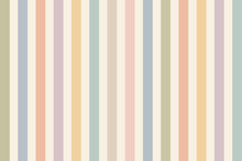 Load image into Gallery viewer, Pastel Stripe Wallpaper for Nursery, Boho Kids Room Wall Mural, Watercolor Vertical Stripe Wallpaper Decor, Neutral Playroom Wall Art 856LU