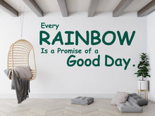 Load image into Gallery viewer, Rainbow Quote Wall Decal Phrase Everyday Luck Positive Vinyl Decor Modern Vinyl Wall Art Wall Mural Kids Room