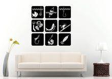 Load image into Gallery viewer, Fishing Fisherman Catching A Fish With A Fishing Poll Set Logo Wall Decal Vinyl Sticker Mural Room Decor L846
