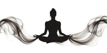 Load image into Gallery viewer, Yoga Wall Decal Meditation Wall Art Zen Yoga Studio Vinyl Sticker Modern Wellness Decor Minimalist Spiritual Wall Mural Home Yoga Room