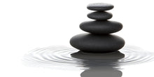 Load image into Gallery viewer, Zen Stone Wall Decal Spa Wall Art Meditation Vinyl Sticker Wellness Wall Decor Minimalist Pebble Mural Relaxation Room Decor
