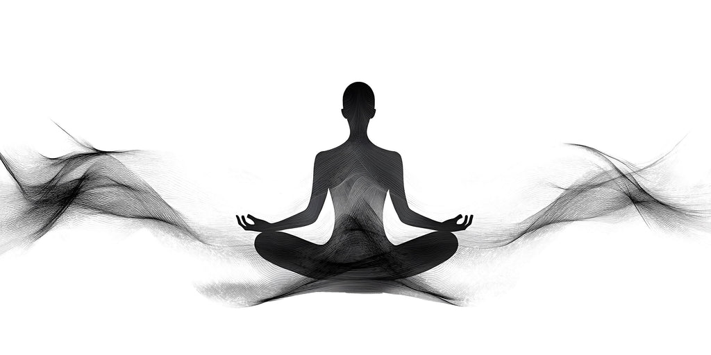 Meditation Wall Decal Yoga Studio Wall Art Zen Woman Vinyl Sticker Wellness Wall Decor Minimalist Spiritual Mural Spa Room Decor