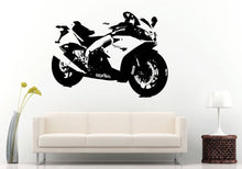 Load image into Gallery viewer, Motorcycle Sport Crotch Rocket Racing Motorbike Bike Wall Decal Vinyl Sticker Mural Room Decor L854