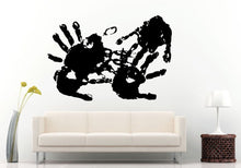 Load image into Gallery viewer, Four 4 Hands Hand Prints Print Wall Decal Vinyl Sticker Mural Room Decor L877