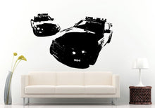 Load image into Gallery viewer, Two Police Cop Patrol Cars Vehicles Wall Decal Vinyl Sticker Mural Room Decor L884