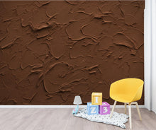 Load image into Gallery viewer, Cocoa Plaster Texture Wallpaper | Warm Earth Tone Abstract Peel and Stick | Rustic Clay Wall Effect | Modern Textured Mural 423DE