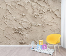 Load image into Gallery viewer, Linen Beige Plaster Texture Wallpaper | Warm Earth Tone Abstract Peel and Stick | Rustic Clay Wall Effect | Modern Textured Mural 425DE