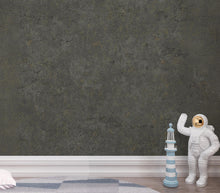 Load image into Gallery viewer, Dark Charcoal Textured Wallpaper | Industrial Concrete Effect Wall Mural | Modern Rustic Peel and Stick Wallpaper Stone Texture Decor 426DE