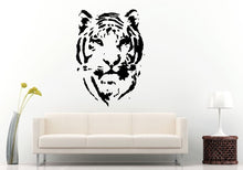 Load image into Gallery viewer, Tiger Head Beautiful Tribal Jungle Cat Predator Animal Wall Decal Vinyl Sticker Mural Room Decor L906