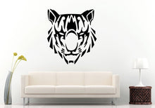 Load image into Gallery viewer, Tiger Jungle Cat Tribal Predator Animal Wall Decal Vinyl Sticker Mural Room Decor L898