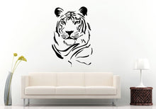 Load image into Gallery viewer, Tiger Head Beautiful Tribal Jungle Cat Predator Animal Wall Decal Vinyl Sticker Mural Room Decor L905