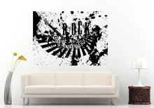 Load image into Gallery viewer, Rock Music Is My Language Graffiti Wall Decal Vinyl Sticker Mural Room Decor L921