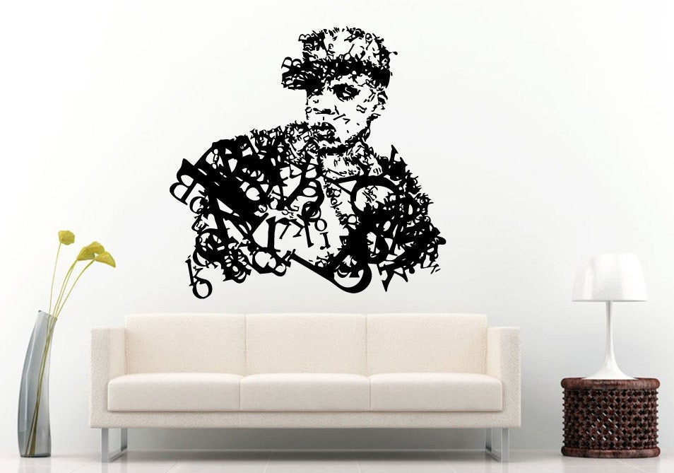 Rap Hip Hop Urban Legend Super Star Famous Celebrity Wall Decal Vinyl Sticker Mural Room Decor L922