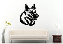 Load image into Gallery viewer, German Shepard Dog Mans Best Friend Cop Dog Breed Animal Wall Decal Vinyl Sticker Mural Room Decor L944