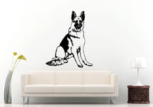 Load image into Gallery viewer, German Shepard Dog Mans Best Friend Cop Dog Breed Animal Wall Decal Vinyl Sticker Mural Room Decor L946