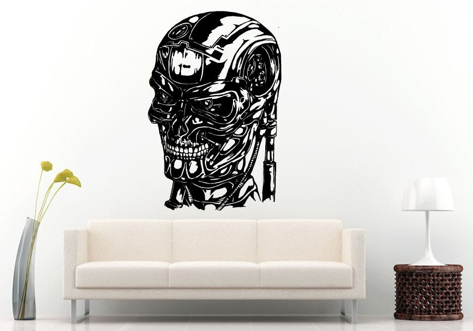 Famous Robot Cyborg Old Vintage Classic Movie Film Wall Decal Vinyl Sticker Mural Room Decor L1010