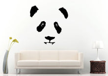 Load image into Gallery viewer, Panda Bear Head Cute Animal Children's Room Wall Decal Vinyl Sticker Mural Room Decor L997