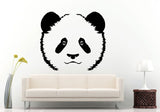 Panda Bear Head Cute Animal Children's Room Wall Decal Vinyl Sticker Mural Room Decor L998