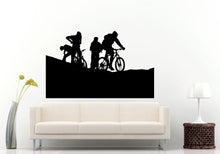 Load image into Gallery viewer, Bicycle Rider On A Mountain Bike Bicycle Sport Wall Decal Vinyl Sticker Mural Room Decor L1019