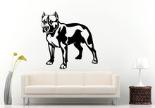 Load image into Gallery viewer, Pitbull Pit-bull Standing Stands Fighting Dog Animal Best Friend Wall Decal Vinyl Sticker Mural Room Decor L1023