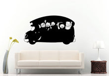 Load image into Gallery viewer, Back To School Bus Filled With Happy Kids Children Wall Decal Vinyl Sticker Mural Room Decor L1038