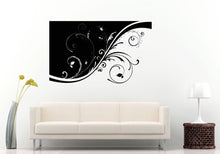 Load image into Gallery viewer, Flower Floral Swirl Tree Branch Bush Leaf Leaves Nature Plant Tribal Arrangement Wall Decal Vinyl Sticker Mural Room Decor L1067