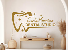 Load image into Gallery viewer, Dental Care Wall Decal Teeth Wall Decal Teeth Wall Sticker Dental Wall Decal Dental Wall Art Window Wall Sticker Dentist Office Decor 1181RS