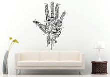 Load image into Gallery viewer, Neurelectric Hand Palm Circuit Board Wall Decal Vinyl Sticker Mural Room Decor L1072