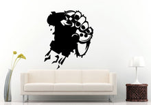 Load image into Gallery viewer, Hand Crushing Breaking Smashing Gaming Controller Joystick Wall Decal Vinyl Sticker Mural Room Decor L1075