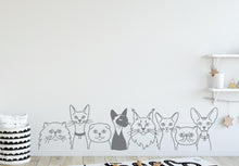 Load image into Gallery viewer, Cat wall decals, Grooming wall decor, Vetirinary decals, Pet lover gift, Pet shop dog house wall vinyl decal, Pet wall vinyl decal 440DE