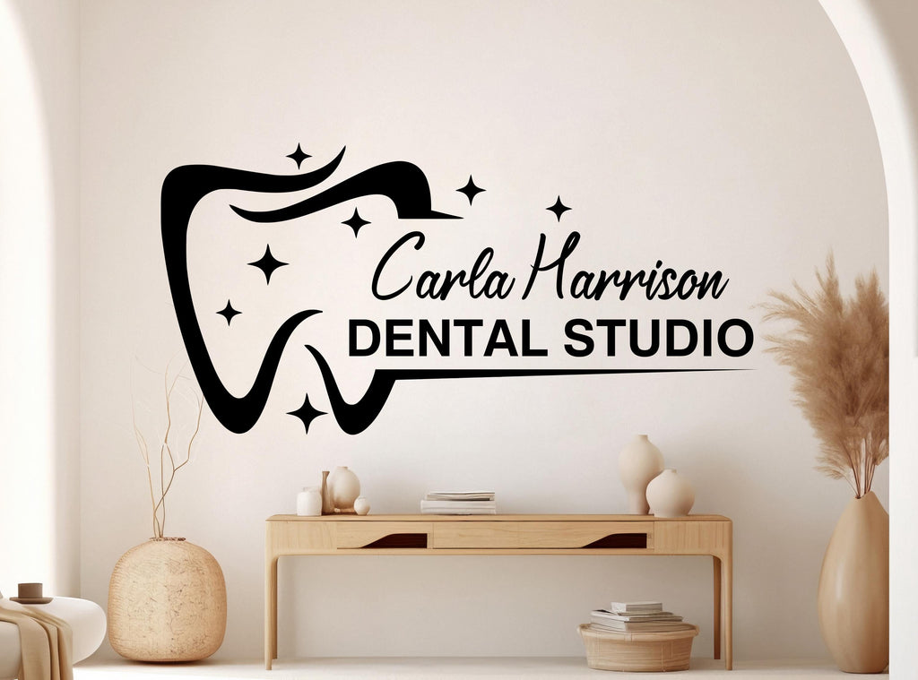 Dental Care Wall Decal Teeth Wall Decal Teeth Wall Sticker Dental Wall Decal Dental Wall Art Window Wall Sticker Dentist Office Decor 1181RS