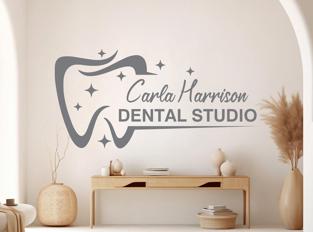 Dental Care Wall Decal Teeth Wall Decal Teeth Wall Sticker Dental Wall Decal Dental Wall Art Window Wall Sticker Dentist Office Decor 1181RS