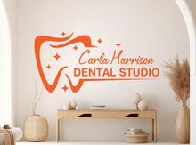 Load image into Gallery viewer, Dental Care Wall Decal Teeth Wall Decal Teeth Wall Sticker Dental Wall Decal Dental Wall Art Window Wall Sticker Dentist Office Decor 1181RS